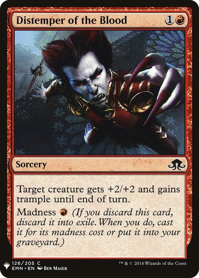 0126 Distemper of the Blood C The List Reprints