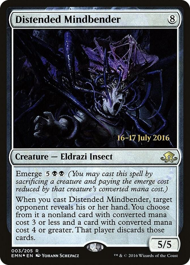 0003 Distended Mindbender R Prerelease Cards