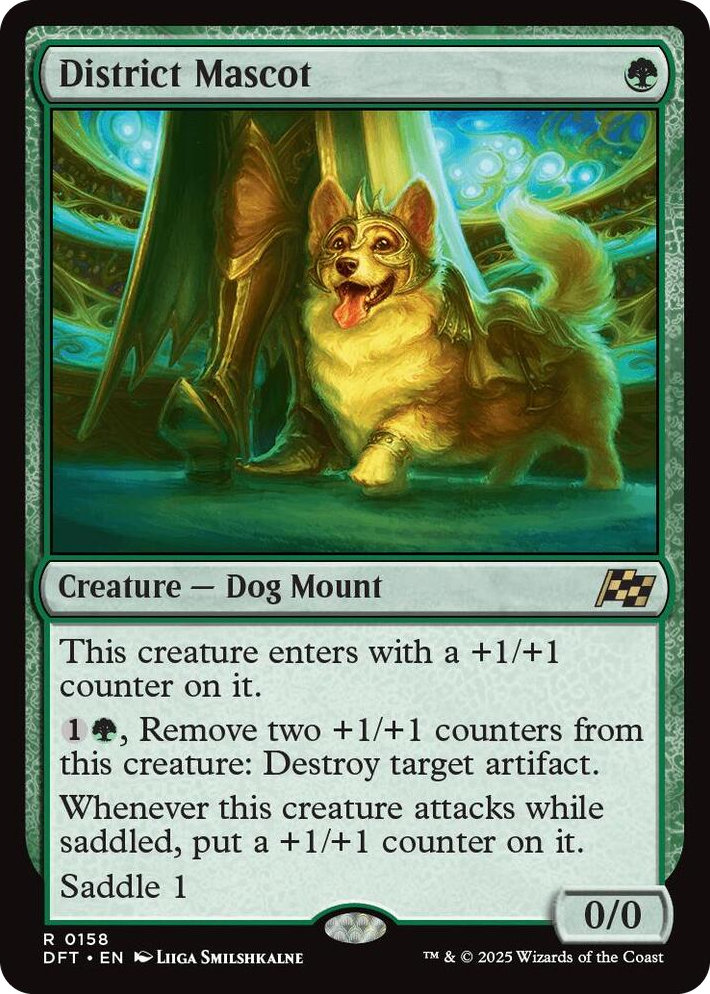 0158 District Mascot R Aetherdrift