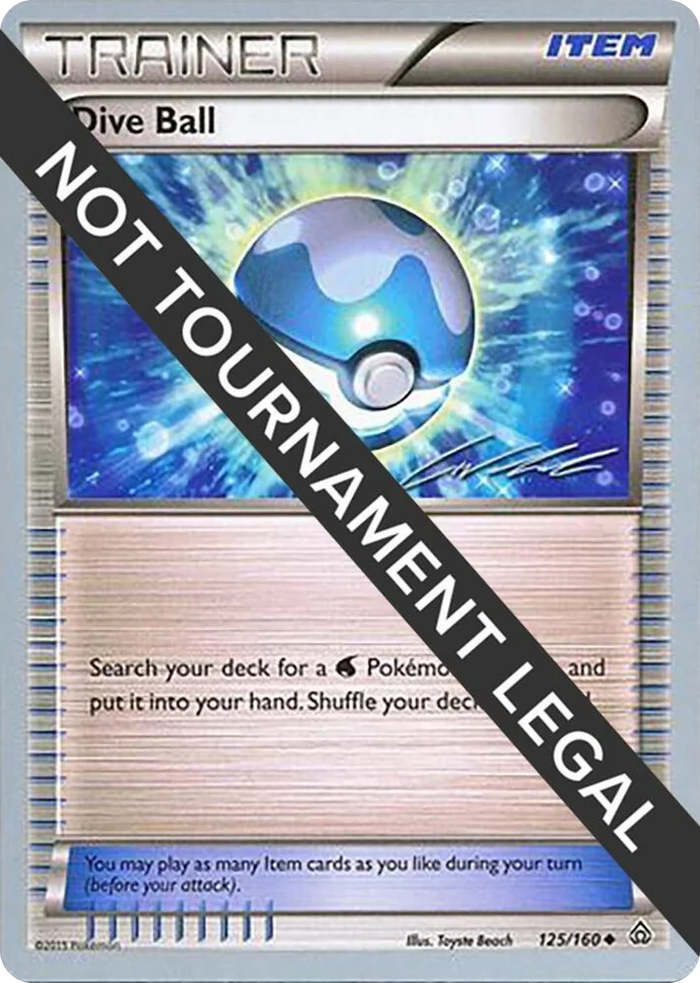 0125 Dive Ball - 2016 (Cody Walinski) Uncommon World Championship Decks