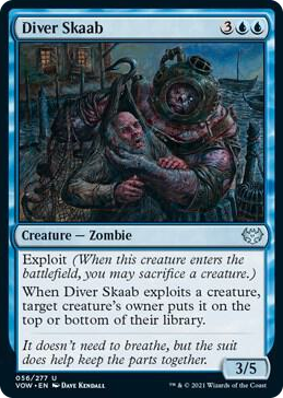 0056 Diver Skaab U Innistrad: Crimson Vow