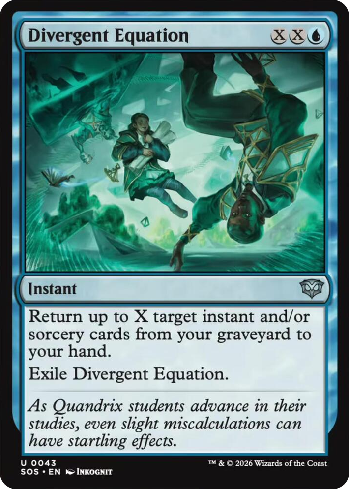 0043 Divergent Equation U Secrets of Strixhaven