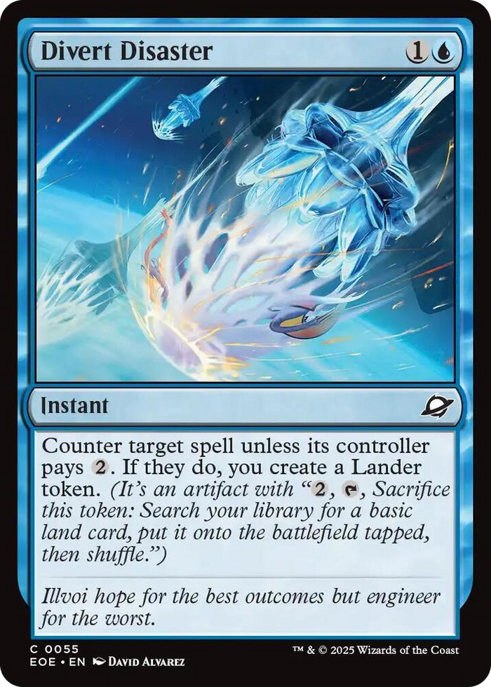 Divert Disaster #55 C - Edge of Eternities Pokemon card