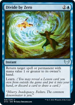 0041 Divide by Zero U Strixhaven: School of Mages