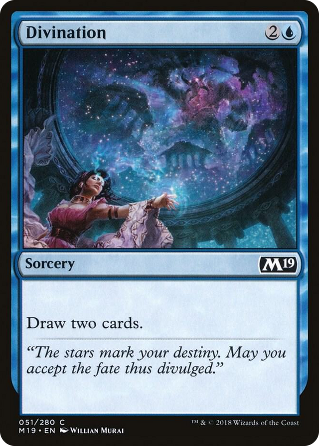 0051 Divination C Core Set 2019