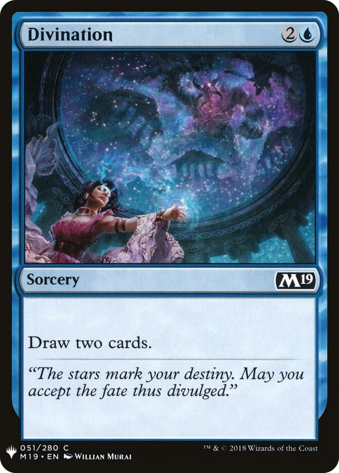 0051 Divination C The List Reprints