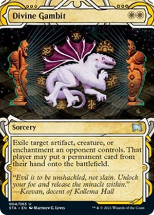 0004 Divine Gambit U Strixhaven: Mystical Archive