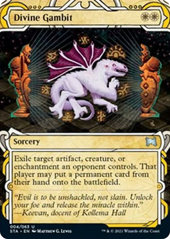 0004 Divine Gambit U Strixhaven: Mystical Archive