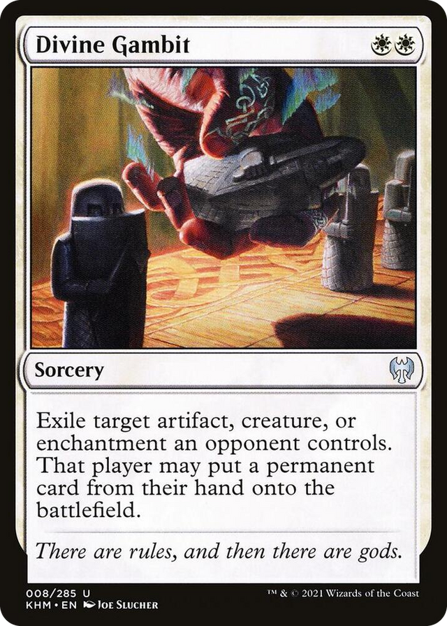 0008 Divine Gambit U Kaldheim