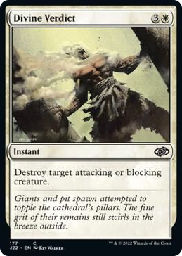 0177 Divine Verdict C Jumpstart 2022
