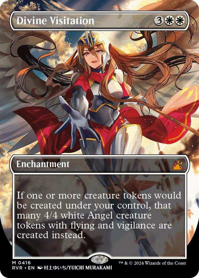 0416 Divine Visitation (Anime Borderless) M Ravnica Remastered
