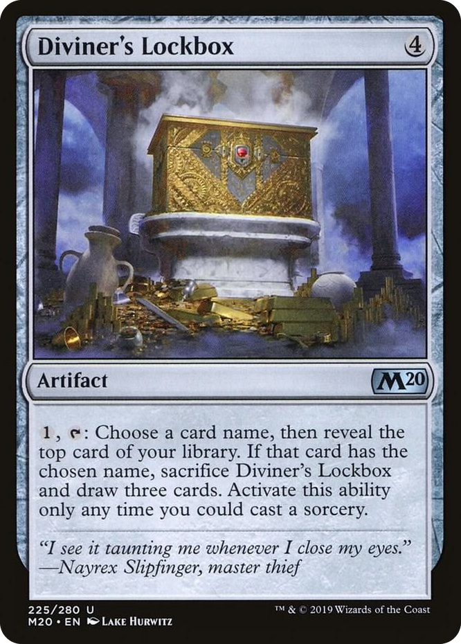 0225 Diviner's Lockbox U Core Set 2020