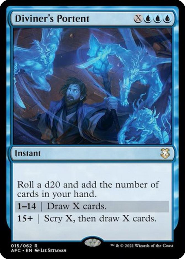 0015 Diviner's Portent R Commander: Adventures in the Forgotten Realms