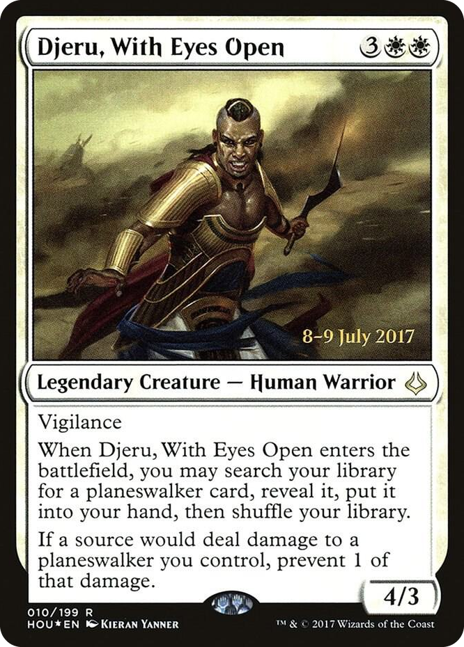 0010 Djeru, With Eyes Open R Prerelease Cards