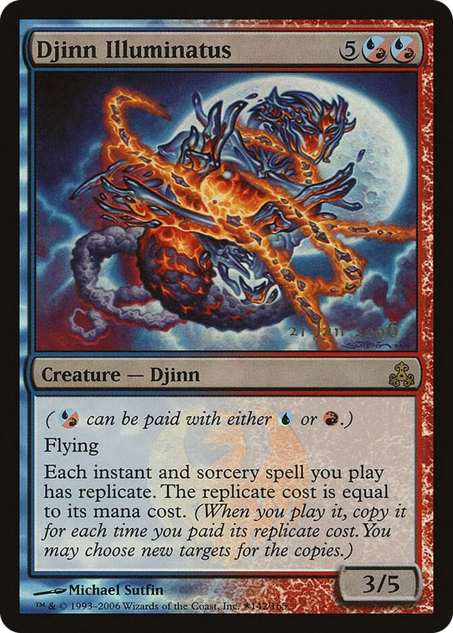 0028 Djinn Illuminatus P Prerelease Cards