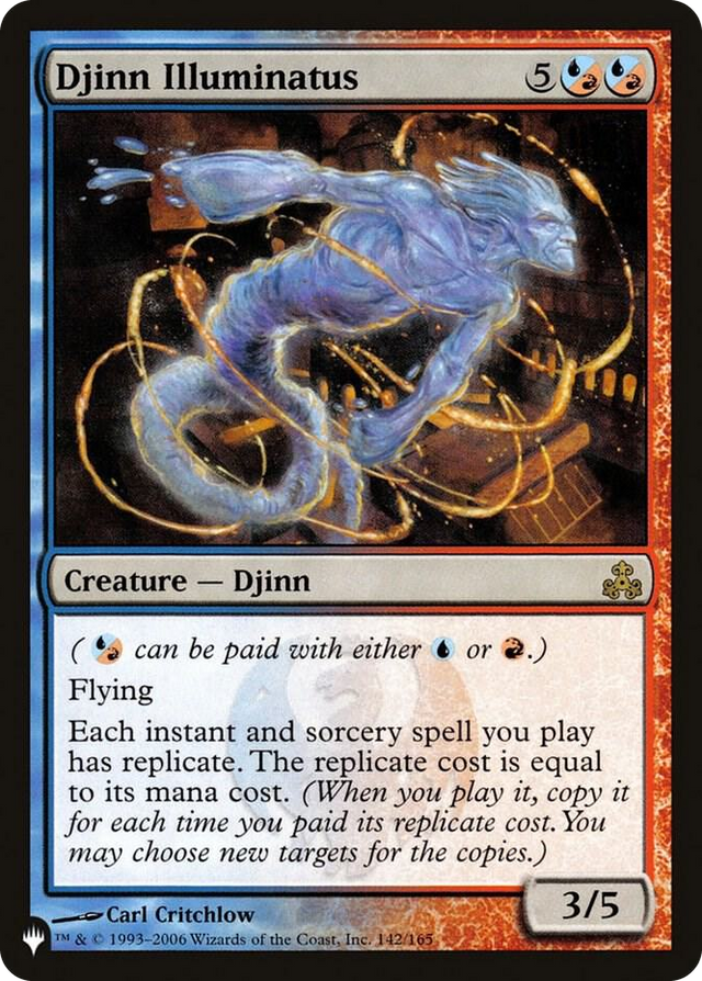 0142 Djinn Illuminatus R The List Reprints