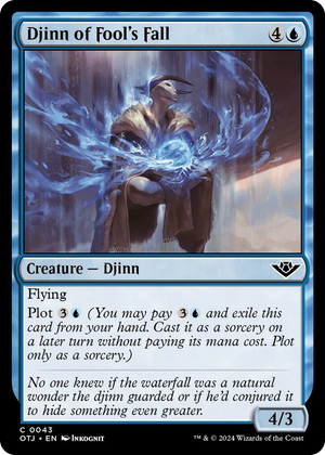 0043 Djinn of Fool's Fall C Outlaws of Thunder Junction