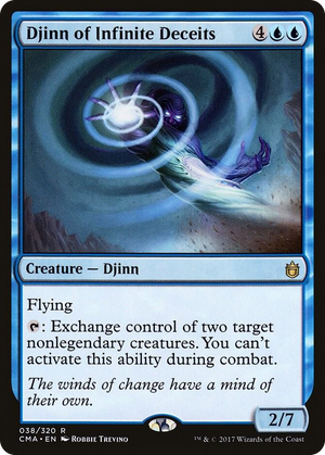0038 Djinn of Infinite Deceits R Commander Anthology