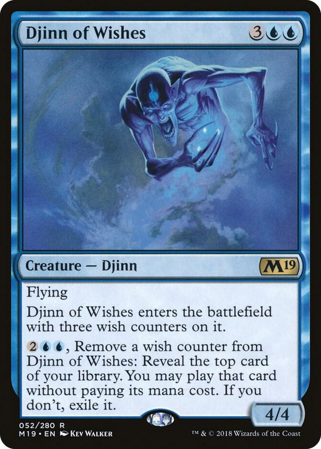 0052 Djinn of Wishes R Core Set 2019