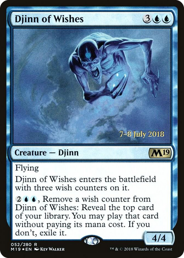 0052 Djinn of Wishes R Prerelease Cards