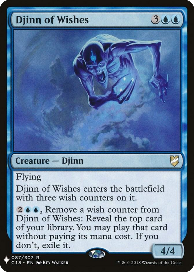 0087 Djinn of Wishes R The List Reprints
