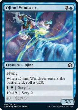 0055 Djinni Windseer C Adventures in the Forgotten Realms