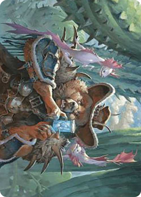 0021 Doc Aurlock, Grizzled Genius Art Card S Art Series: Outlaws of Thunder Junction
