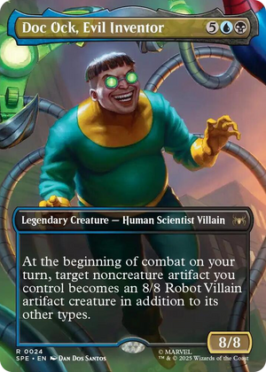 0024 Doc Ock, Evil Inventor (Borderless) R Marvel's Spider-Man: Eternal-Legal