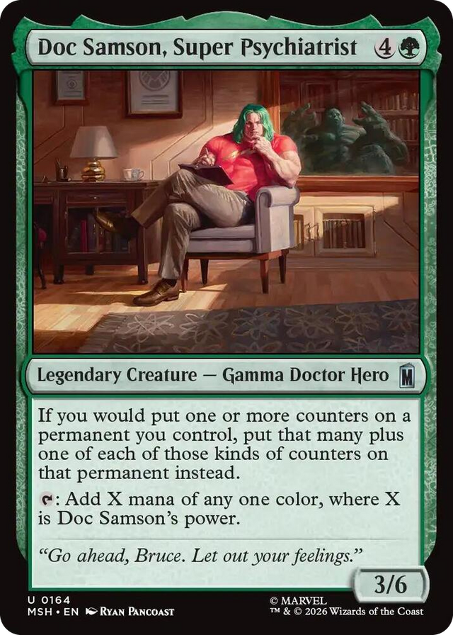 0164 Doc Samson, Super Psychiatrist U Marvel Super Heroes