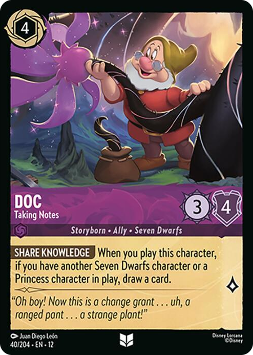 0040 Doc - Taking Notes Uncommon Wilds Unknown