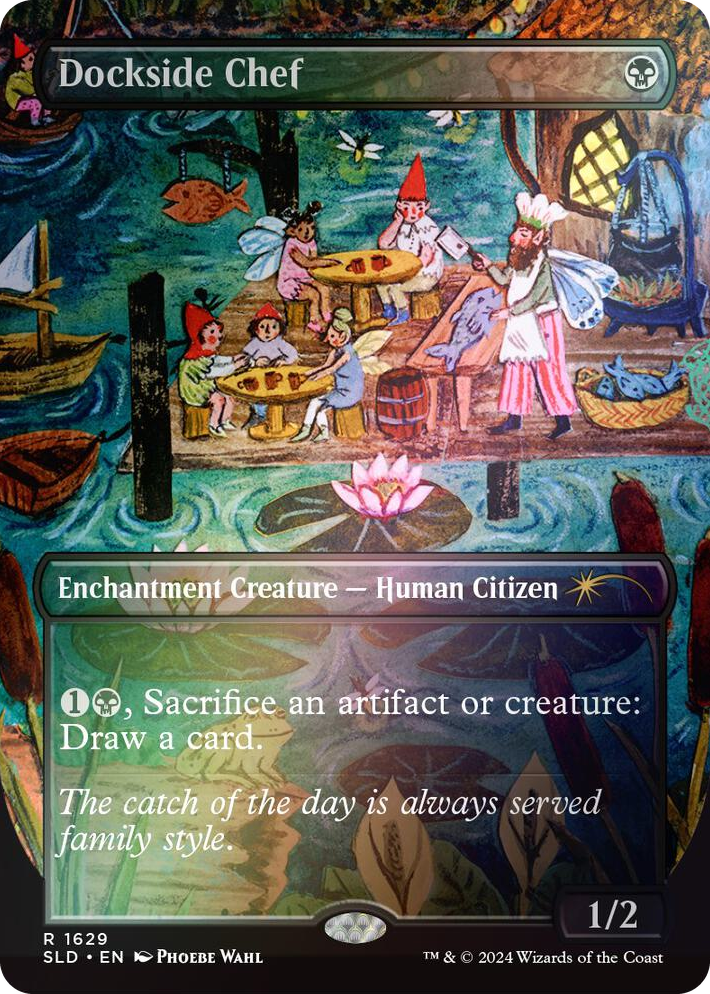 1629 Dockside Chef (Rainbow Foil) R Secret Lair Drop Series