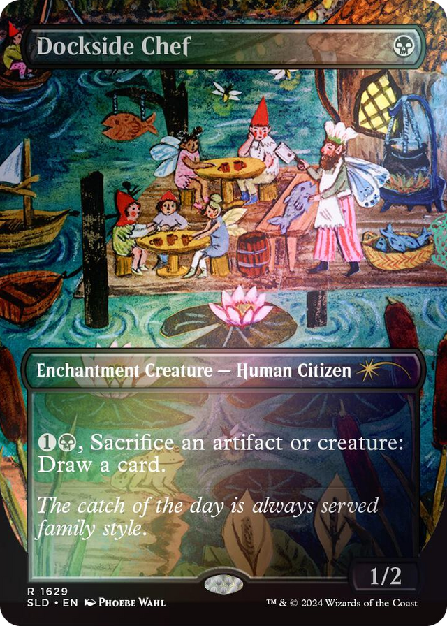 1629 Dockside Chef (Rainbow Foil) R Secret Lair Drop Series