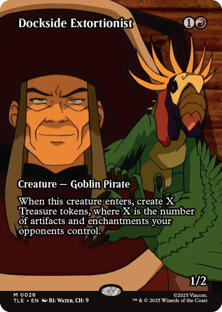 0028 Dockside Extortionist (Borderless) M The Last Airbender: Eternal-Legal