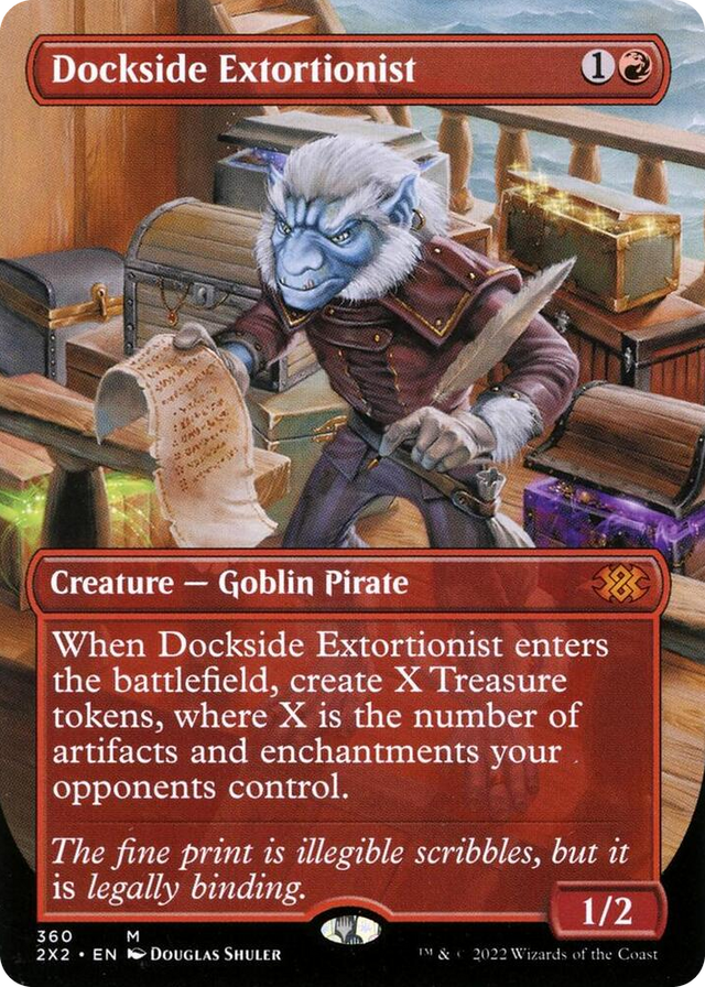 0360 Dockside Extortionist (Borderless) M Double Masters 2022