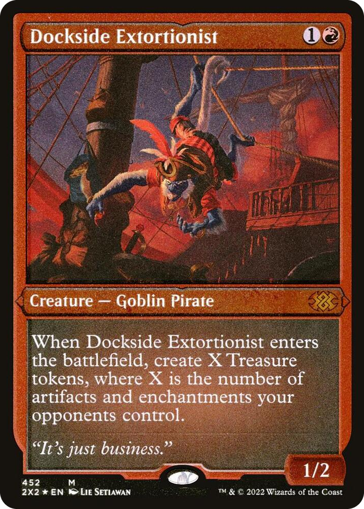 0452 Dockside Extortionist (Foil Etched) M Double Masters 2022