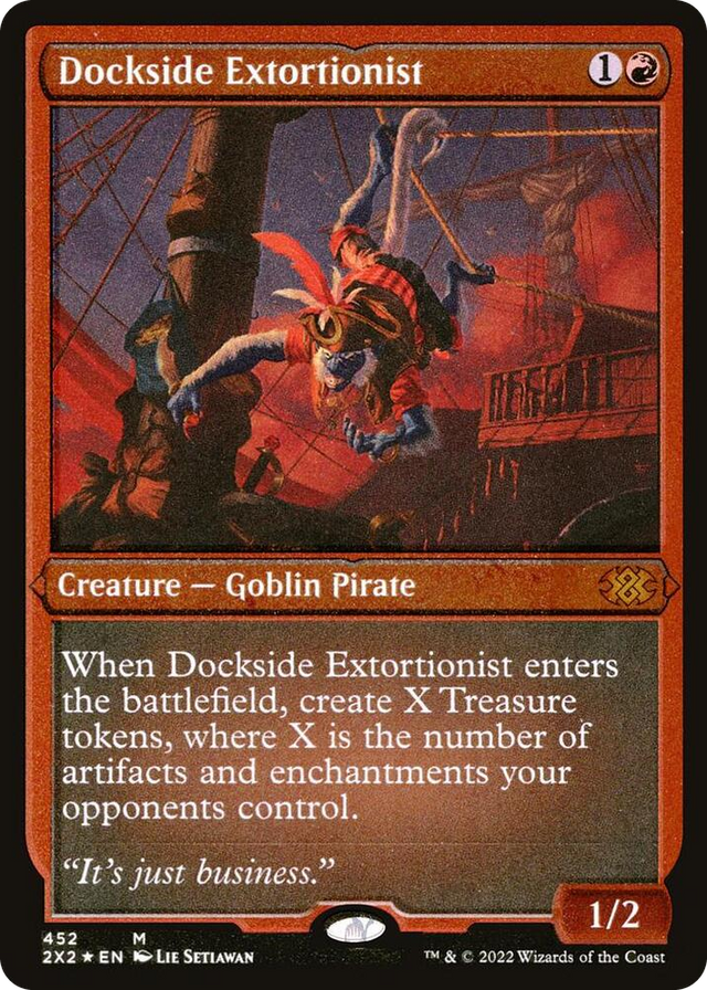 0452 Dockside Extortionist (Foil Etched) M Double Masters 2022
