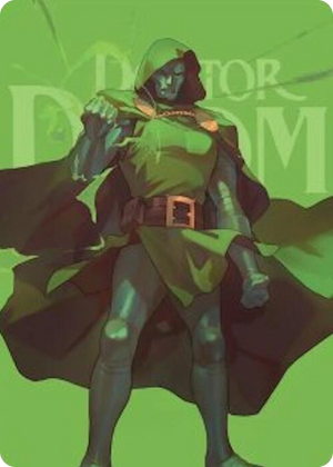 0024 Doctor Doom Art Card S Art Series: Marvel Super Heroes