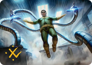 0025 Doctor Octopus, Master Planner Art Card (25/54) (Gold-Stamped Signature) S Art Series: Marvel's Spider-Man
