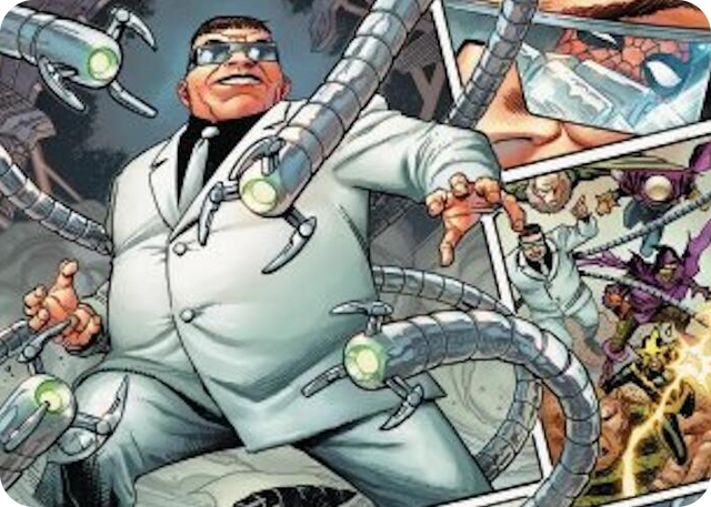 0048 Doctor Octopus, Master Planner Art Card (48/54) S Art Series: Marvel's Spider-Man