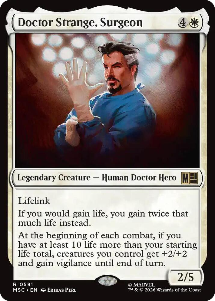 0591 Doctor Strange, Surgeon R Commander: Marvel Super Heroes