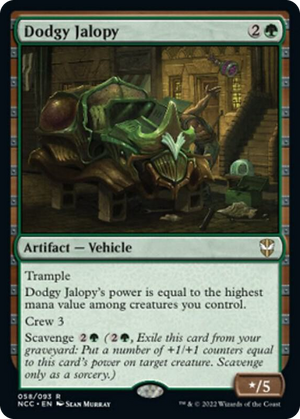 0058 Dodgy Jalopy R Commander: Streets of New Capenna