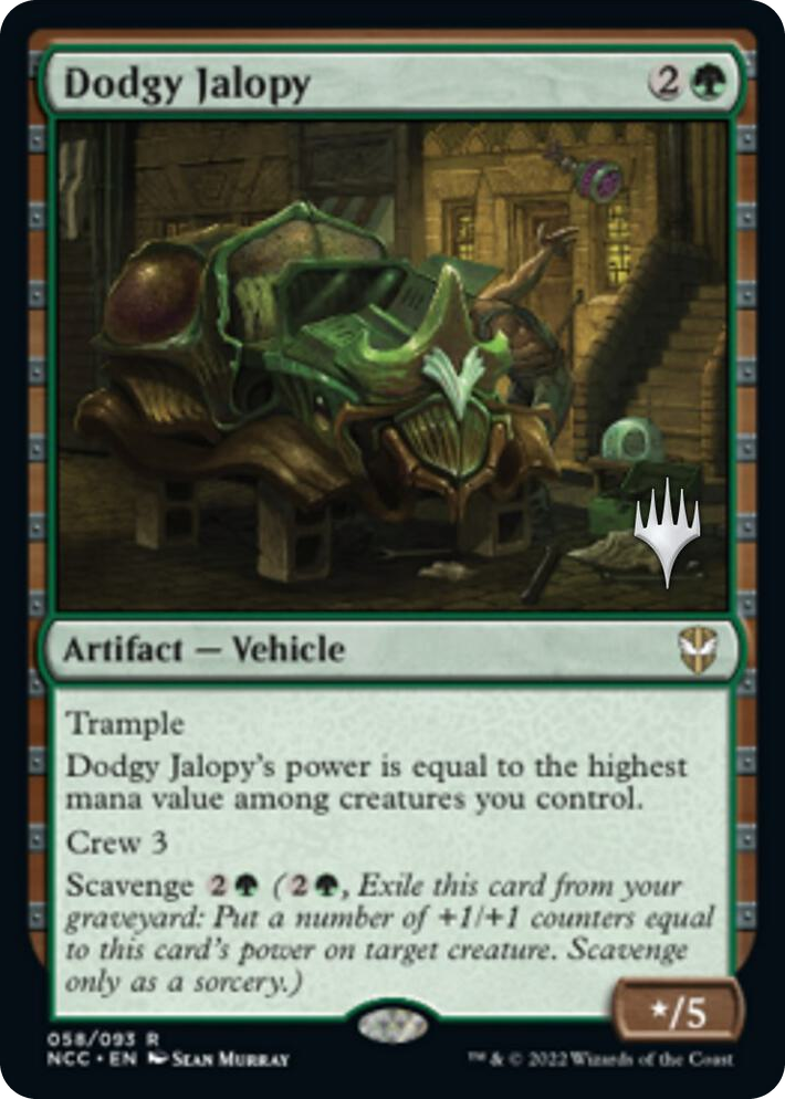 0058 Dodgy Jalopy R Promo Pack: Streets of New Capenna