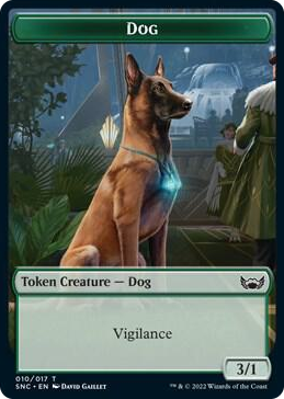 0010 Dog Token T Streets of New Capenna