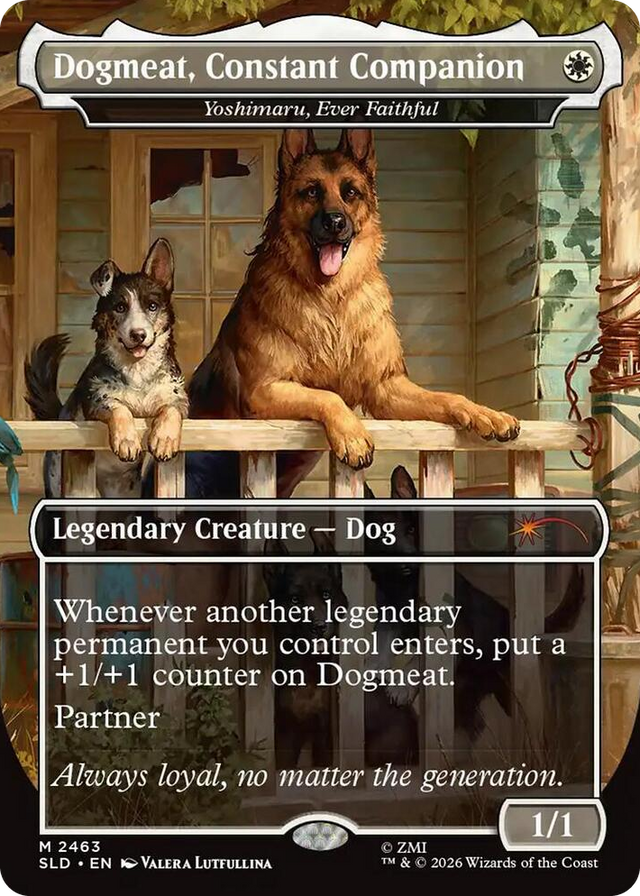2463 Dogmeat, Constant Companion - Yoshimaru, Ever Faithful M Secret Lair Drop Series