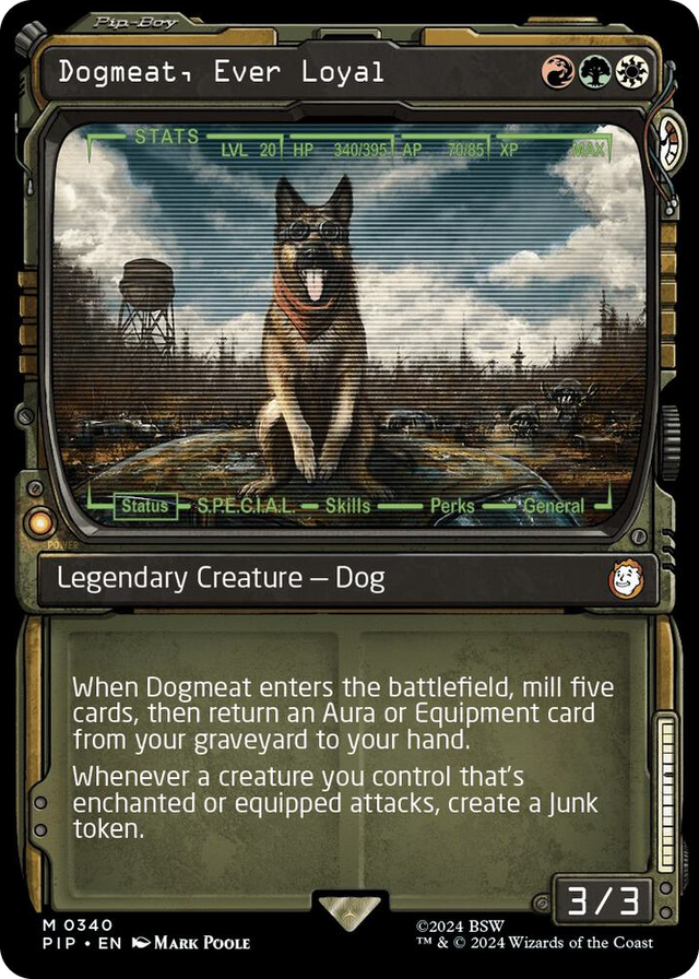 0340 Dogmeat, Ever Loyal (Showcase) M Universes Beyond: Fallout