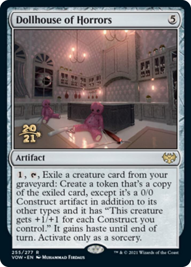 0255 Dollhouse of Horrors R Prerelease Cards