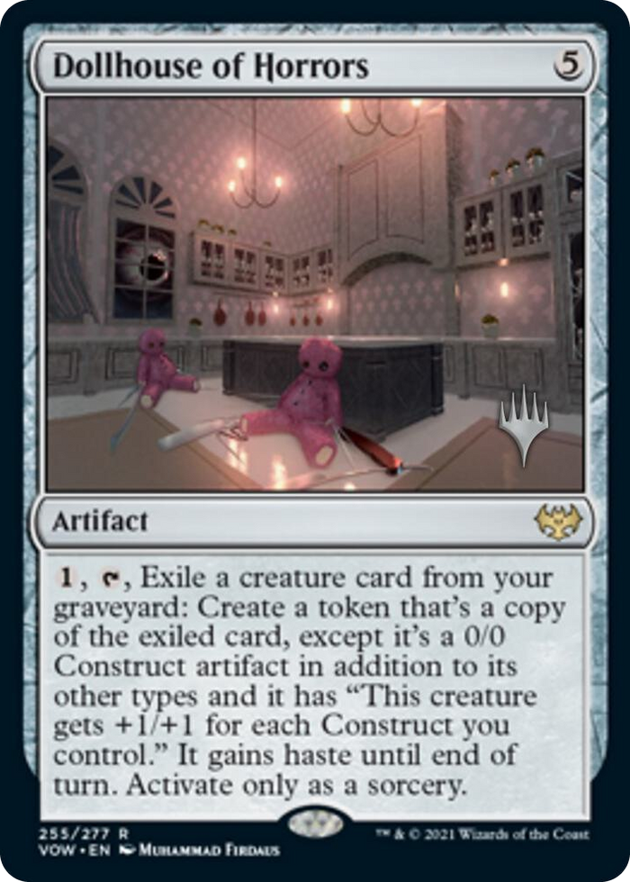 Dollhouse of Horrors #255 R - Promo Pack: Duskmourn: House of Horror Pokemon card