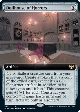 0395 Dollhouse of Horrors (Extended Art) R Innistrad: Crimson Vow