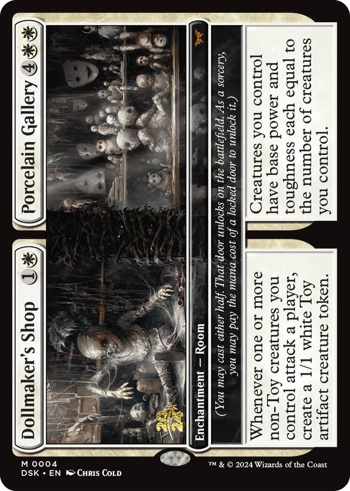0004 Dollmaker's Shop // Porcelain Gallery M Prerelease Cards