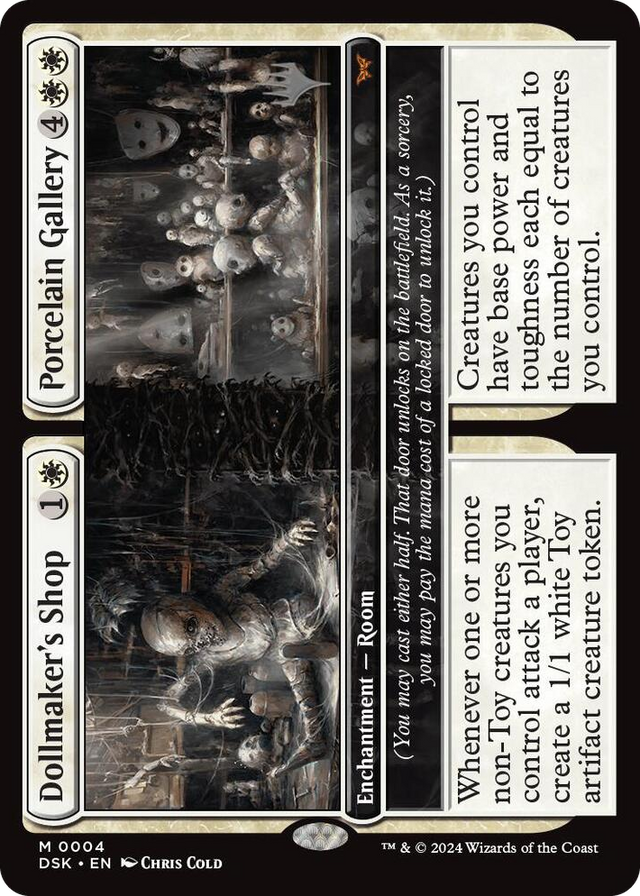 0004 Dollmaker's Shop // Porcelain Gallery M Promo Pack: Duskmourn: House of Horror